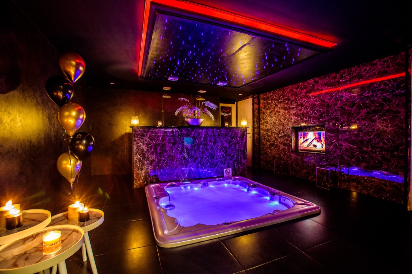 Bubbelbad bij Sauna Privada Rotterdam