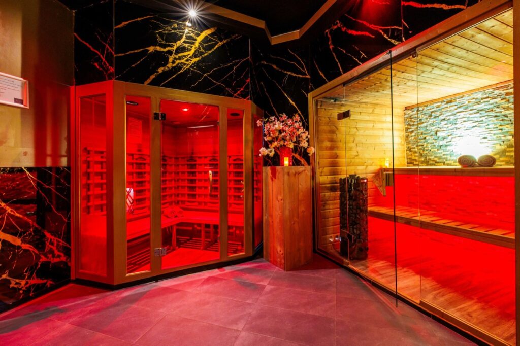 Privésauna Ruimte 1 van Sauna Privada in Rotterdam