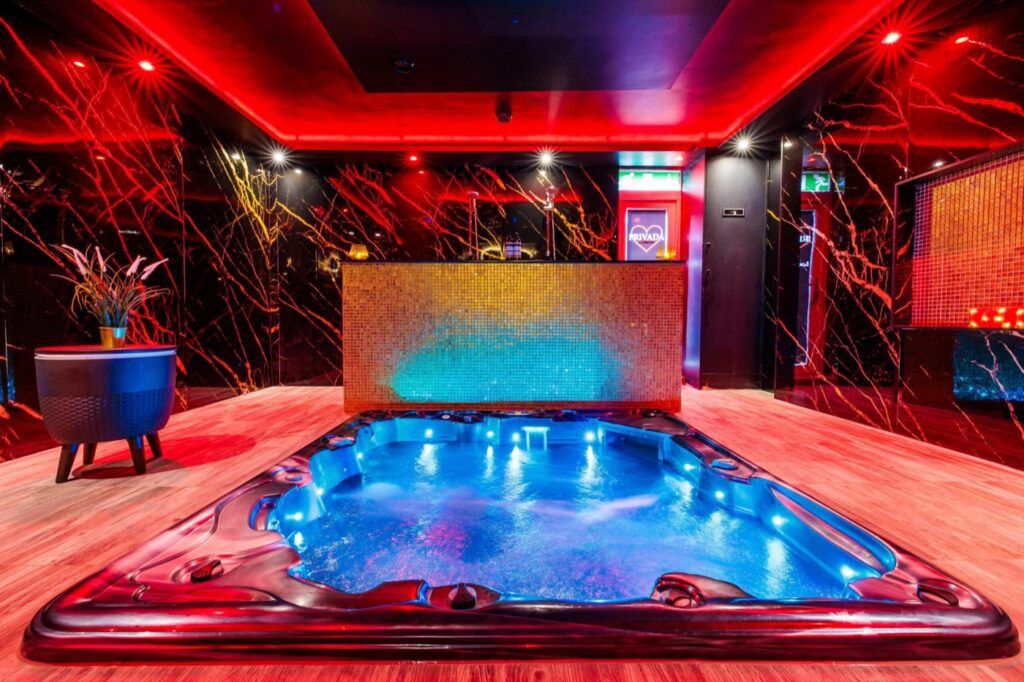 De privé ruimtes van Sauna Privada in Rotterdam